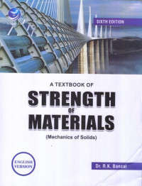 A Textbook of Strength of Materials