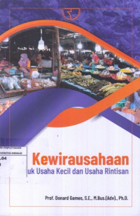 Kewirausahaan untuk Usaha Kecil dan Usaha Rintisan