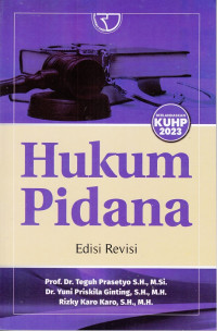 Hukum Pidana : Berlandaskan KUHP 2023