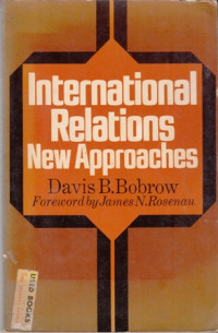 Internatinal Relations New Approaches