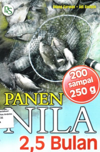 Panen Nila 2.5 Bulan