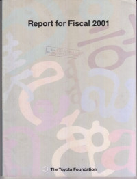 Report For Fiscal April 1, 2001 To March 2002