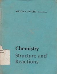 Chemistry Structure And Reactions