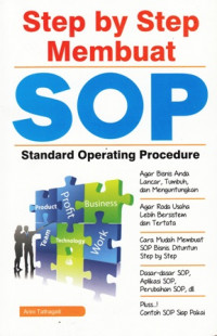 Step by Step Membuat SOP Standard Operating Procedure