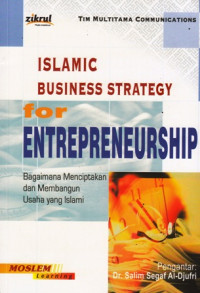 Islamic Business Strategy for Entrepeneurship