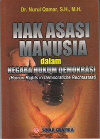 Hak Asasi Manusia Dalam  Negara Hukum Demokrasi (Human Rights In Democratiche Rechtsstaat)