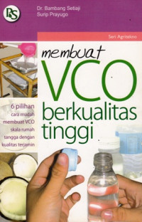 Membuat VCO Berkualitas Tinggi