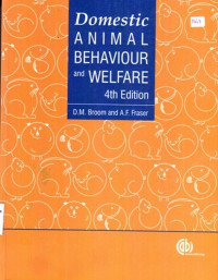 Domestic Animal Behaviour And Welfare