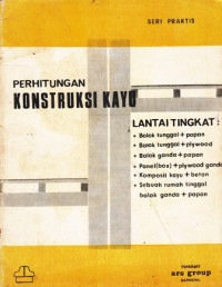 Perhitungan Konstruksi Kayu