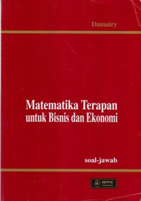 Matematika Terapan Untuk Bisnis Dan Ekonomi