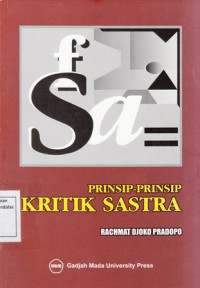 Prinsip-Prinsip Kritik Sastra