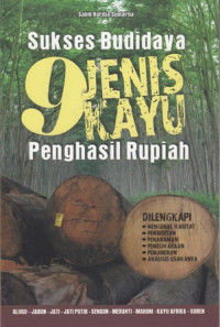 Sukses Busidaya  9 Jenis Kayu Penghasil Rupiah