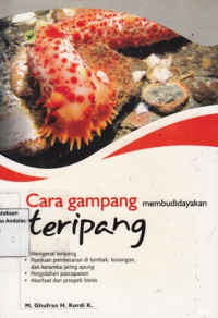 Cara Gampang Membudidayakan Teripang