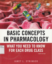 Basic Concepts in Pharmacology : What You Need to Know for Each Drug Class