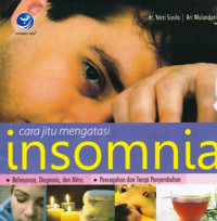 Cara Jitu Insomnia (Sulit Tidur)