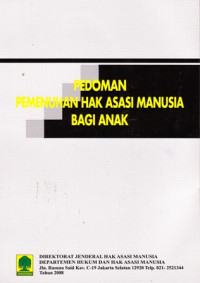 Pedoman Pemenuhan Hak Asasi Manusia Bagi Anak