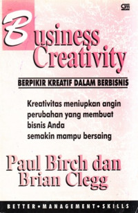 Business Creativity Berfikir Kreatif Dalam Berbisnis