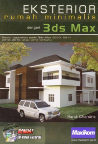 Eksterior Rumah Minimalis dengan 3ds Max