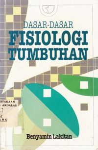 Dasar-Dasar Fisiologi Tumbuhan