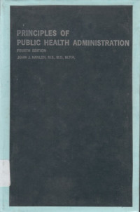 Principles Of Public Health Administration