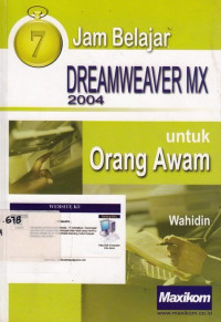 7 Jam Belajar Dreamweaver Mx 2004 Untuk Orang Awam