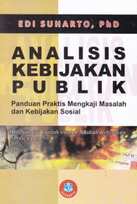 Analisis kebijakan publik