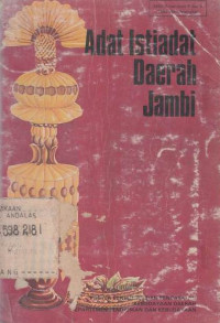 Adat Istiadat Daerah Jambi