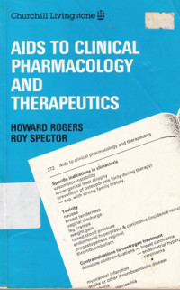 AIDS To Clinical Pharmacology And Therapeutics