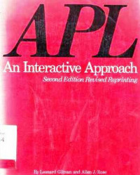 Apl An Interactive Approach