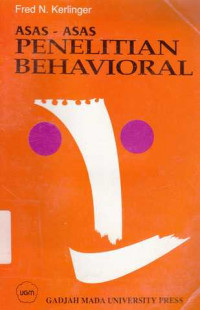 Asas-Asas Penelitian Behavioral