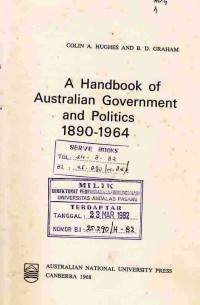 A Handbook of Australian Government and Politics