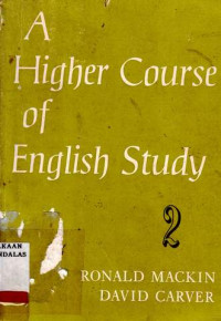 A Higher Course Of English Study 2