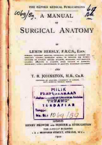 A Manual Surgical Anatomy