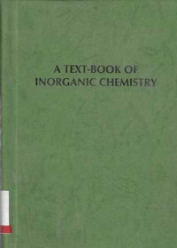 A Text Book Of Inorganic Chemistry