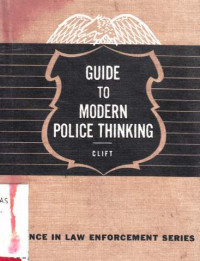 A guide To Modern Police Thinking