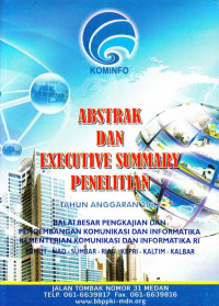 Abstrak dan Executive Summary Penelitian Tahun Anggaran 2012