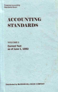 Accounting Standars: Current Text as of June 1, 1983 General Standars