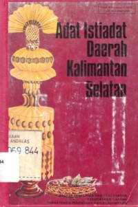 Adat Istiadat Daerah Kalimantan Selatan