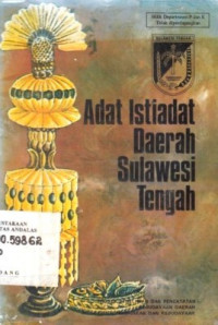 Adat Istiadat Daerah Sulawesi Tengah