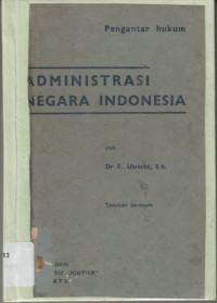 Administrasi Negara Indonesia