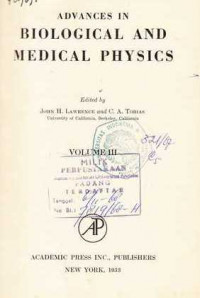 Advance in Biological and Medical Physics Volume III