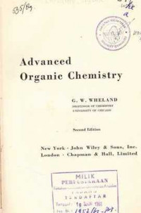 Advanced Organic Chemistry