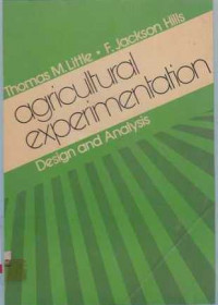 Agricultural Experimentation  Design And Analysis