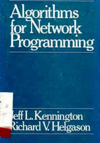 Algorithms For Network Programming