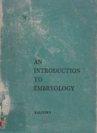 An Intoduction To Embryology