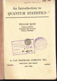 An Introduction to Quantum Statistics