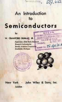 An Introduction to Semiconductors