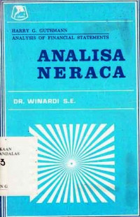 Analisa Neraca=Analysis Of Financial Statements By