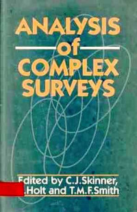 Analysis Of Complex Surveys