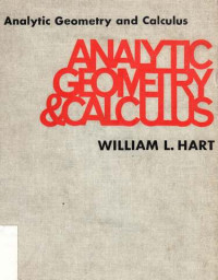 Analytic Geometry And Calculus